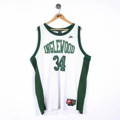 Vintage Nike Paul Pierce #34 Inglewood High School Basketball Jersey - 2XL