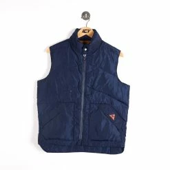 Icy Vintage Vintage Camel Goose Down Puffer Vest - Small