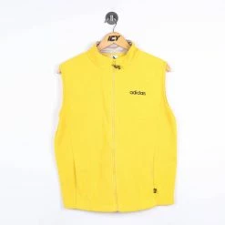 Vintage Adidas Fleece Vest - Large