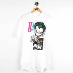 Icy Vintage Vintage 1987 The Joker DC Comics 80s Graphitti T-Shirt - XL