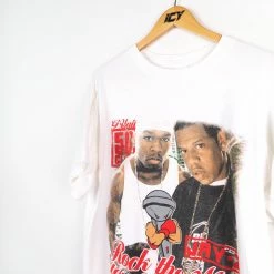 Icy Vintage Vintage Roc The Mic Jay Z & 50 Cent 2003 Tour T-Shirt - XL -Icy Sales Shop 4895IMG 0036