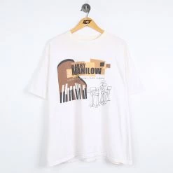 Icy Vintage Vintage Barry Manilow Live T-Shirt - Large