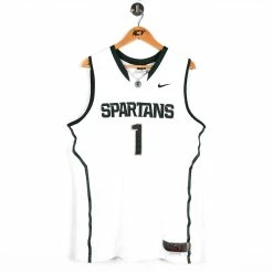 Vintage Nike NCAA Basketball Michigan Spartans Jersey - XL