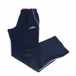 Vintage Umbro Navy Track-Pants - Medium