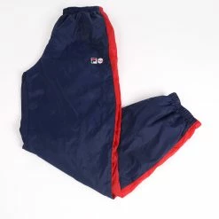 Vintage Fila Cuffed Track-Pants - Small