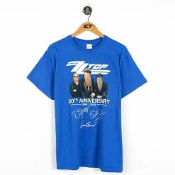 Icy Vintage ZZ Top 50th Anniversary T-Shirt - Large