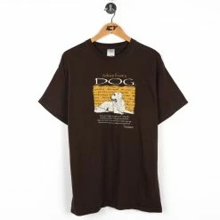 Icy Vintage Vintage Advice From A Dog T-Shirt - Large