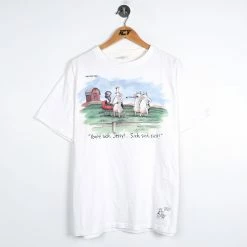 Icy Vintage Vintage Cow Comic T-Shirt - XL