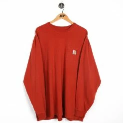 Vintage Carhartt Long Sleeve Pocket T-Shirt - XL