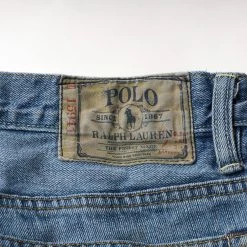 Vintage Polo Ralph Lauren Blue Denim Pants - XL -Icy Sales Shop 7646 20IMG 0039