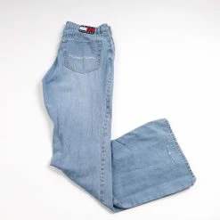Vintage Tommy Hilfiger Flared Denim Pants - Womens Medium