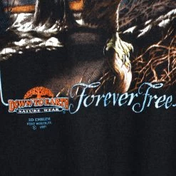 Icy Vintage Vintage 1991 3D Emblem Bald Eagle Forever Free 90s T-Shirt - Large -Icy Sales Shop 7912 20IMG 0060