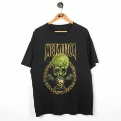 Icy Vintage Vintage 2001 Metallica Pushead No Leaf Clover Band Tee T-Shirt - XL