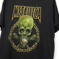 Icy Vintage Vintage 2001 Metallica Pushead No Leaf Clover Band Tee T-Shirt - XL -Icy Sales Shop 7917 20IMG 0084
