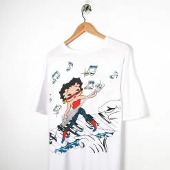 Icy Vintage Vintage 1985 Betty Boop Rock N' Roll 80s Music T-Shirt - 2XL -Icy Sales Shop 7943 20IMG 0051