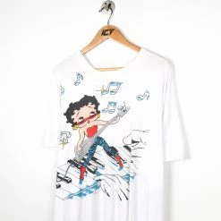 Icy Vintage Vintage 1985 Betty Boop Rock N' Roll 80s Music T-Shirt - 2XL -Icy Sales Shop 7943 20IMG 0053