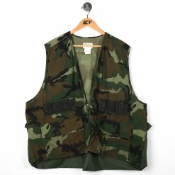 Icy Vintage Vintage Army Camo Vest Vest - 2XL
