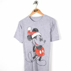 Vintage Disney Mickey Mouse Christmas T-Shirt - Small -Icy Sales Shop 8169 20IMG 0045