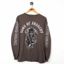 Icy Vintage Vintage Sons Of Anarchy Long Sleeve T-Shirt - Medium