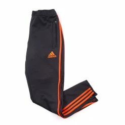 Vintage Adidas Cuffed Track-Pants - Small