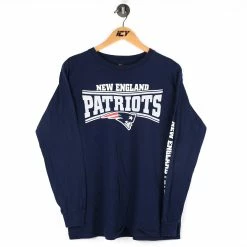 NFL New England Patriots Football Long Sleeve T-Shirt - Large