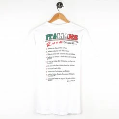 Icy Vintage Vintage Italians Rule Graphic T-Shirt - Medium -Icy Sales Shop 8618 20IMG 0136