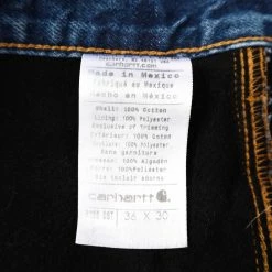 Carhartt Straight Cut Lined Jean Pants - Large -Icy Sales Shop 9005 20IMG 0036