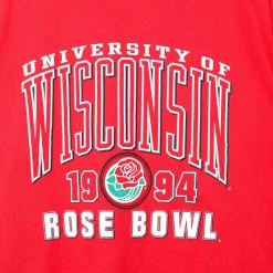 Vintage Collegiate 1994 University Of Wisconsin Rose Bowl T-Shirt - 2XL -Icy Sales Shop 9165 20IMG 0062
