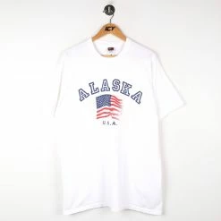 Icy Vintage Vintage Alaska USA T-Shirt - XL