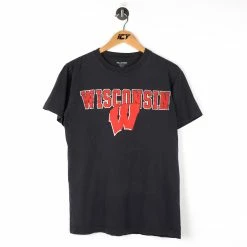 Vintage Collegiate Wisconsin Badgers T-Shirt - Small