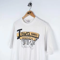 Icy Vintage Vintage 90s Iowa Hawks Basketball Club T-Shirt - XL -Icy Sales Shop 9467IMG 0005