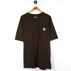 Carhartt Brown Pocket T-Shirt - 2XL