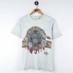 Icy Vintage Vintage Oscoda Michigan Nature T-Shirt - Small