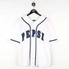 Icy Vintage Vintage Pepsi Spell Out Baseball Jersey - XS