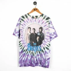 Icy Vintage Vintage 1996 The Beatles Tie Dye Tour Shirt - XL