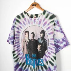 Icy Vintage Vintage 1996 The Beatles Tie Dye Tour Shirt - XL -Icy Sales Shop IMG 0007