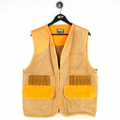 Icy Vintage Vintage Saftbak Double Pocket Hunting Vest - Large