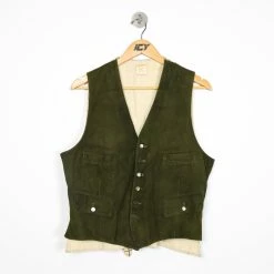 Vintage 80's Burberry Checkered Vest - Medium
