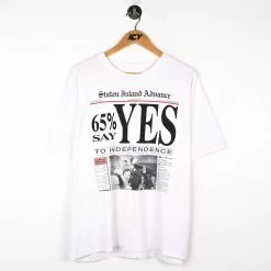 Icy Vintage Vintage Staten Island Advance T-Shirt - Medium