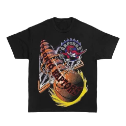 NBA Toronto Raptors Shattered Backboard Vintage Graphic T-Shirt